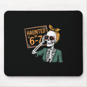 Tapis De Souris Halloween ensorcelé Ensorcelé 67 Numéro 67 Six Sep