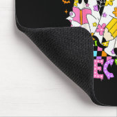 Tapis De Souris Halloween Floral Ghost Teacher Are You Falloween D (Coin)