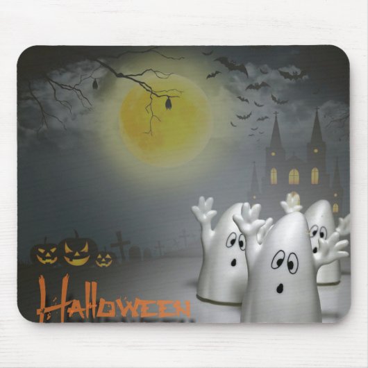 Tapis De Souris Halloween Ghomajorité (Devant)