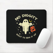 Tapis De Souris Halloween Ghost No Diggity Costume Garçons Filles  (Avec souris)