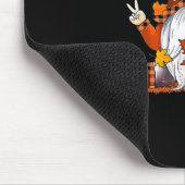 Tapis De Souris Halloween Gnome Cute Automne Citrouille Automne Va (Coin)