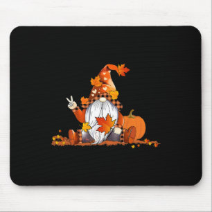 Tapis De Souris Halloween Gnome Cute Automne Citrouille Automne Va