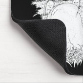 Tapis De Souris halloween graveyard (Coin)