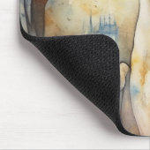 Tapis De Souris Halloween Greyhound Avec La Peur Citrouille (Coin)