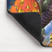 Tapis De Souris Halloween heureux 7 Mousepad (Coin)