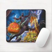 Tapis De Souris Halloween heureux 7 Mousepad (Avec souris)