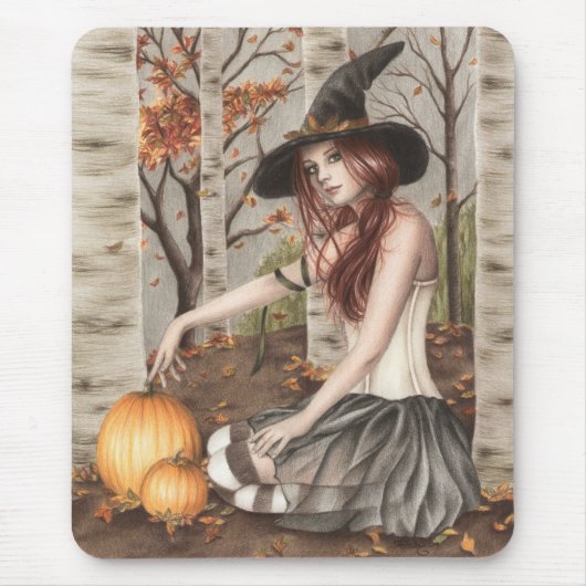 Tapis De Souris Halloween heureux Mousepad (Devant)