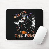Tapis De Souris Halloween Icu Er Nurse Working The Le Skeleton Dan (Avec souris)