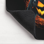 Tapis De Souris Halloween Jack-o'-lantern Citrouille Face Gamer (Coin)
