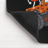 Tapis De Souris Halloween Jack-o'-lantern Monster Truck Toddler Bo (Coin)