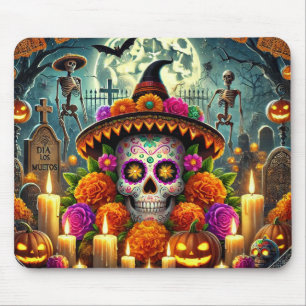 Tapis de souris Halloween Joyeux 