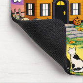 Tapis de souris Halloween Maison Hantée (Coin)