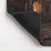 Tapis De Souris Halloween maltais effrayant (Coin)
