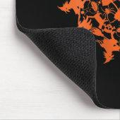 Tapis De Souris Halloween Mandala Spider Witch Ghost Skull (Coin)