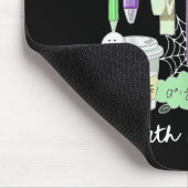 Tapis De Souris Halloween Math Teacher Ghosts Trig Or Treat Studen (Coin)