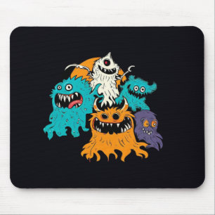 Tapis De Souris Halloween/Monstre/Octobre/Automne