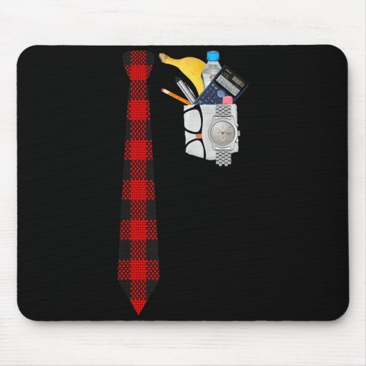 Tapis De Souris Halloween Nerd Costume T Shirt Funny Geek Xo4u Ori (Devant)