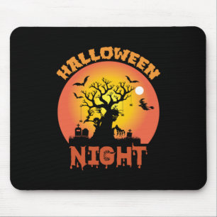 Tapis De Souris Halloween Night Birthday