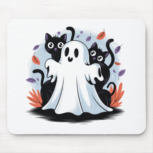 Tapis De Souris Halloween Night Prowl (Devant)