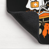 Tapis De Souris Halloween Nurse Boo Boo Crew Ghost Doctor Paramedi (Coin)