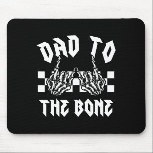 Tapis De Souris Halloween Papa À L'Os Drôle Skeleton Mens Mains
