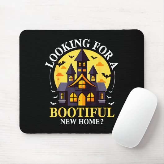 Tapis De Souris Halloween Real Estate Agent Funny Realtor Bootiful (Avec souris)