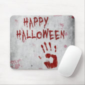 Tapis De Souris Halloween sanglante (Avec souris)