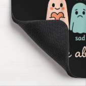 Tapis De Souris Halloween School Psychologist Shirt Dont Ghost You (Coin)