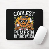 Tapis De Souris Halloween Shirts Boys And Kids Coolest Pumpkin In (Avec souris)