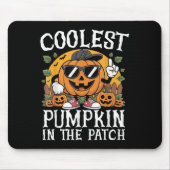 Tapis De Souris Halloween Shirts Boys And Kids Coolest Pumpkin In (Devant)
