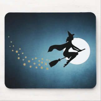 Tapis De Souris Halloween - sorcière
