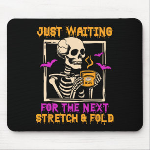 Tapis De Souris Halloween Sourdough King Attend La Prochaine Étend