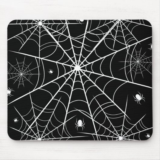 Tapis De Souris Halloween Spider Web (Devant)