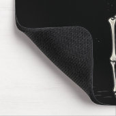 Tapis De Souris Halloween Squelette Boire Martini Tail (Coin)