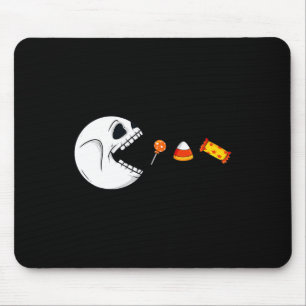 Tapis De Souris Halloween Squelette Mange Candy Fun Boys Girls Kid