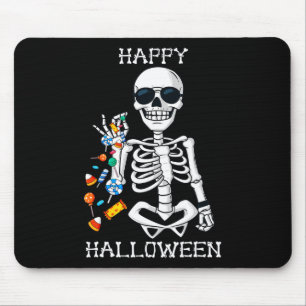 Tapis De Souris Halloween Squelette Saler Candy Fun