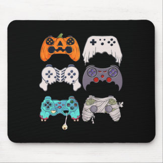 Tapis De Souris Halloween Squelette Zombie Contrôleurs de jeu mama