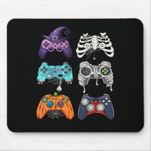 Tapis De Souris Halloween Squelette Zombie Contrôleurs de jeu mama