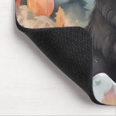 Tapis De Souris Halloween Terre-Neuve avec la peur Citrouille (Coin)