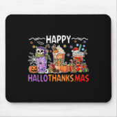Tapis De Souris Halloween Thanksgiving Happy Season Café Halloth (Devant)