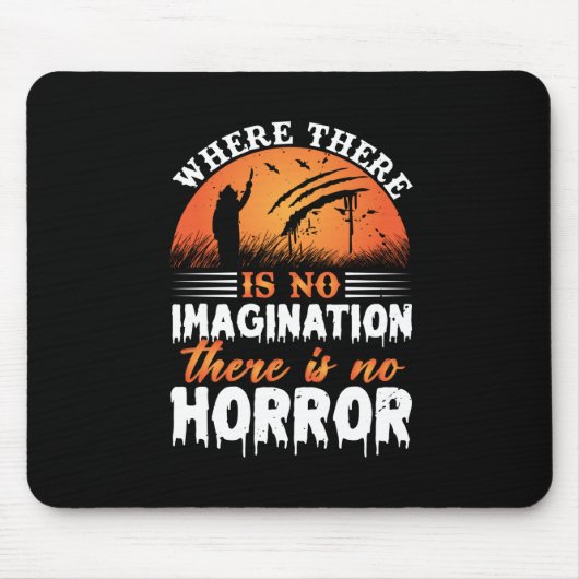 Tapis De Souris Halloween There (Devant)