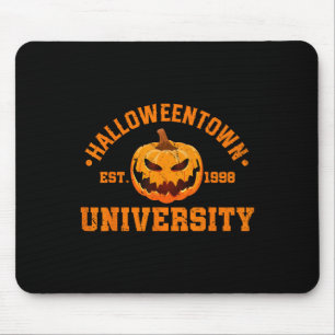 Tapis De Souris Halloween Town University Est 1998 Citrouille Hall