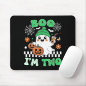 Tapis De Souris Halloween Two Birthday Boo Im Two Groovy Birthday  (Avec souris)