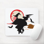 Tapis De Souris Halloween Witch (Avec souris)