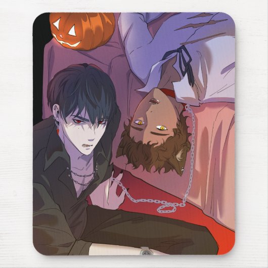 Tapis de souris Halloween WLU (Devant)