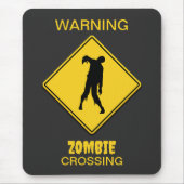 Tapis De Souris Halloween Zombie (Devant)