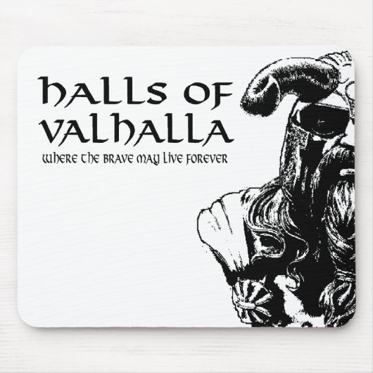 Tapis De Souris Halls du Valhöll Mousepad (Devant)