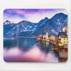 Tapis De Souris Hallstatt village Autriche