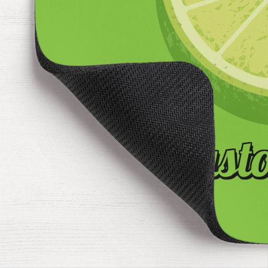 Tapis De Souris Halte Lime (Coin)