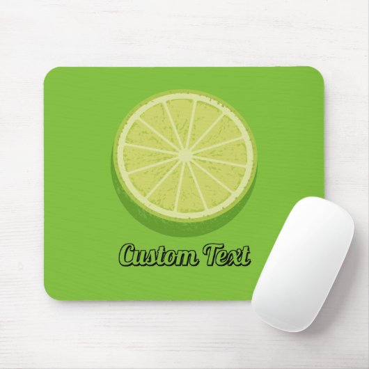 Tapis De Souris Halte Lime (Avec souris)